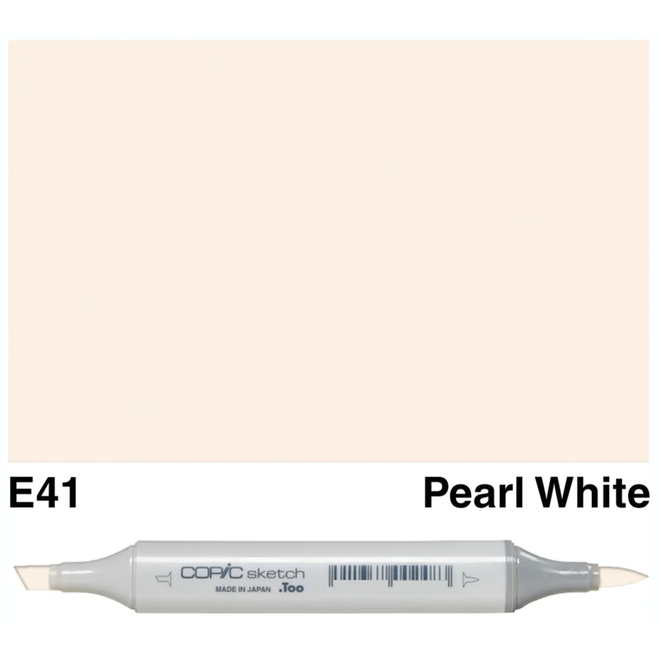 Copic Sketch E41 Pearl White