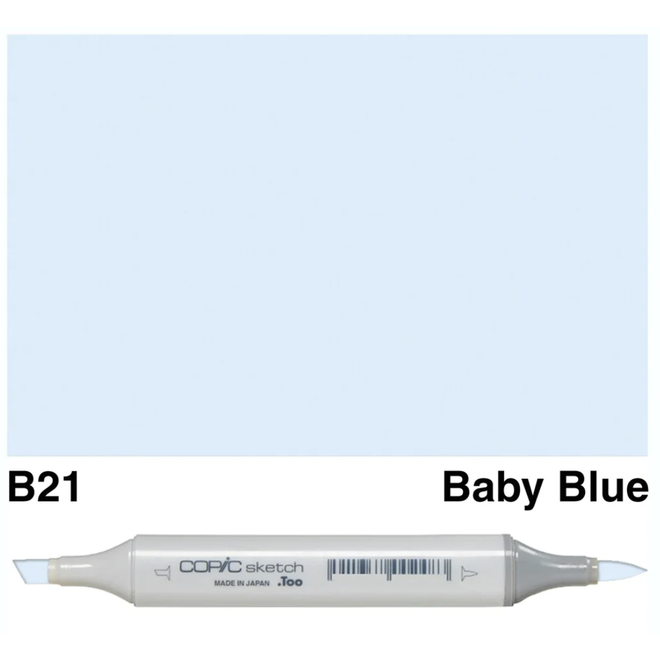Copic Sketch B21 Baby Blue