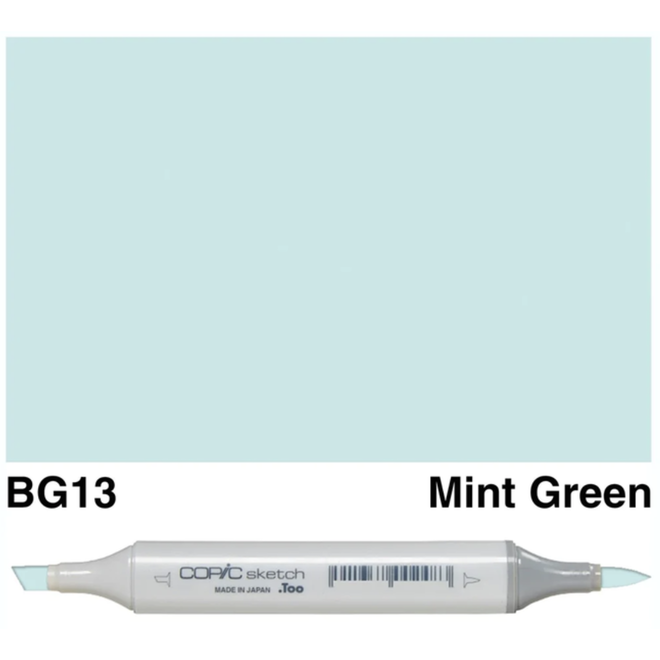Copic Sketch Bg13 Mint Green