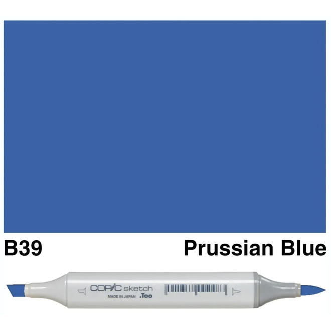 Copic Sketch B39 Prussian Blue