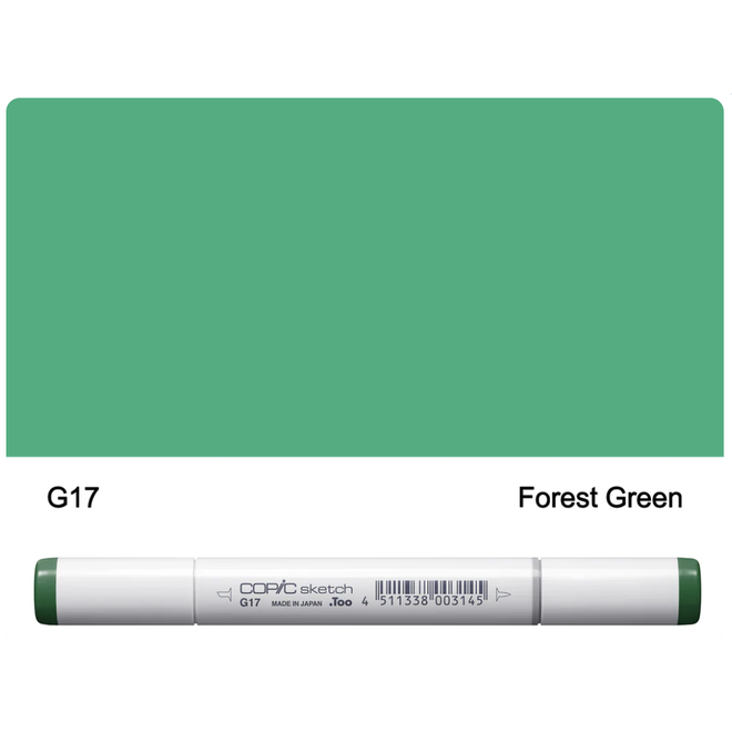 Copic Sketch G17 Forest Green
