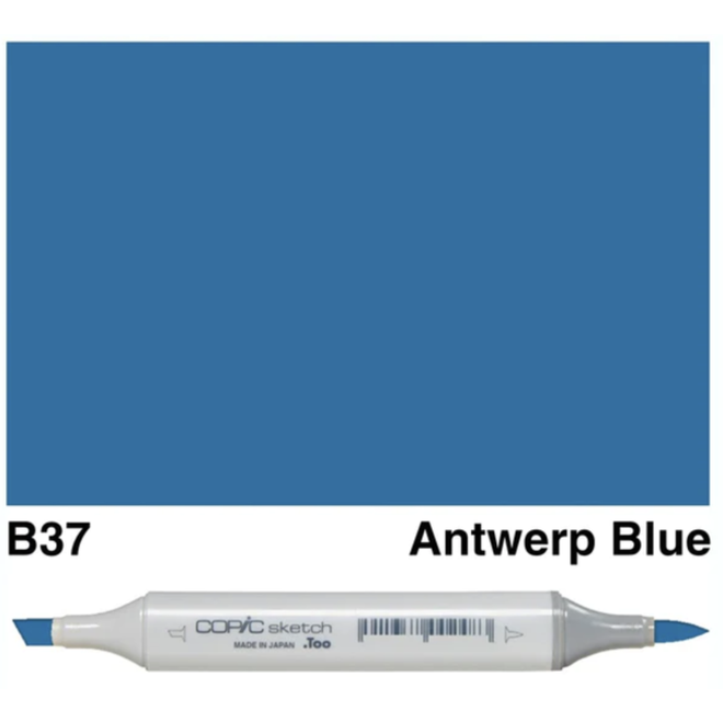 Copic Sketch B37 Antwerp Blue