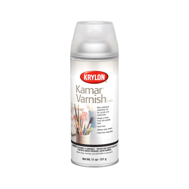 Krylon Kamar Varnish 11Oz