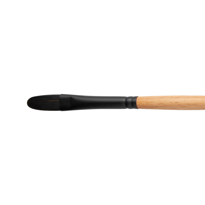 Princeton Catalyst Polytip Bristle Brush Short Filbert Size 4