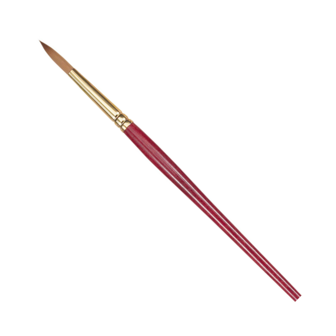 Princeton Heritage Synthetic Sable Watercolor & Acrylic Brushes, Round 4