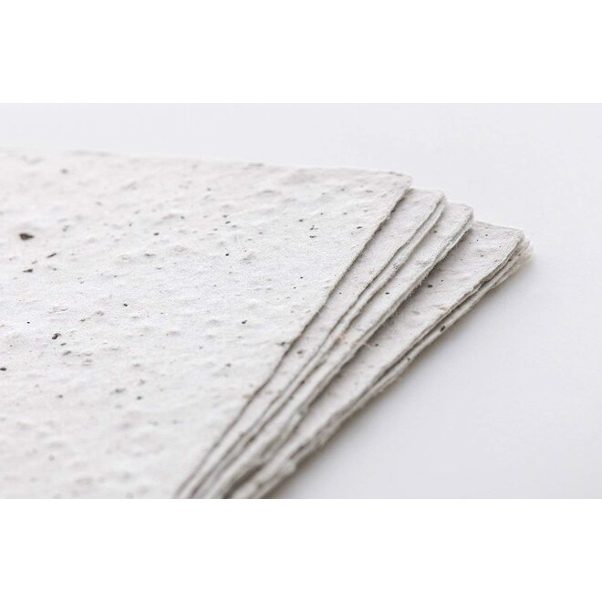 Washi Thick Infused Handmade Postcard Coffee - 10-Postcard Set