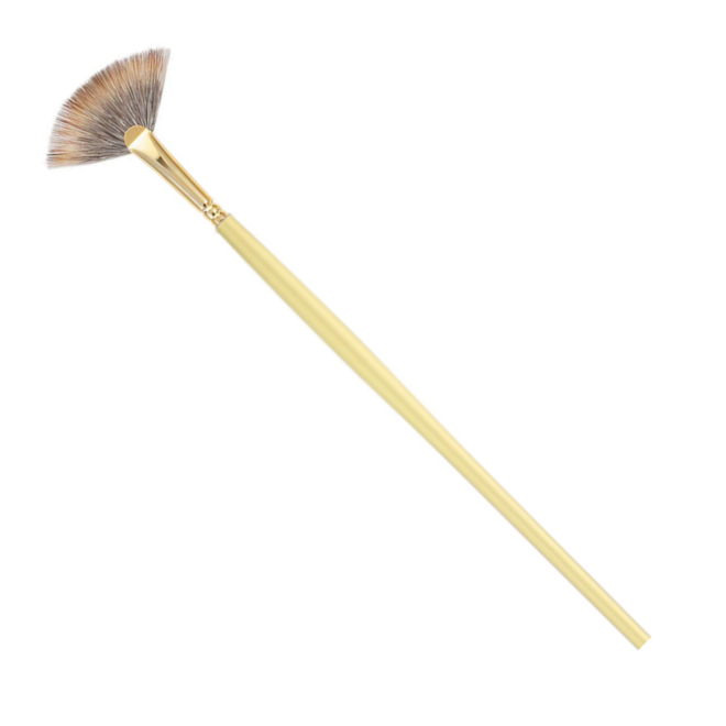 Princeton Imperial Synthetic Mongoose Oil & Acrylic Brushes, Fan 12