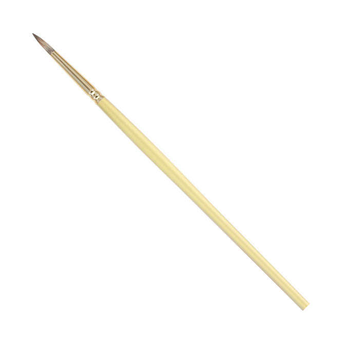 Princeton Imperial Synthetic Mongoose Oil & Acrylic Brushes, Round 6