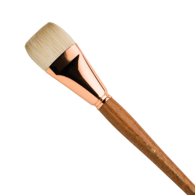 Princeton Refine Natural Bristle Oil & Acrylic Brushes,  Bright 4