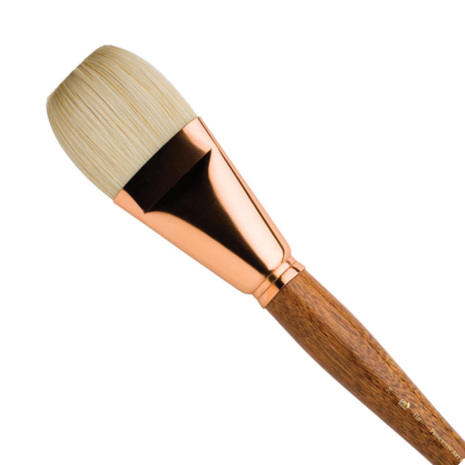 Princeton Refine Natural Bristle Oil & Acrylic Brushes,  Flat  4