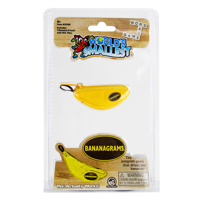Bananagrams: World's Smallest