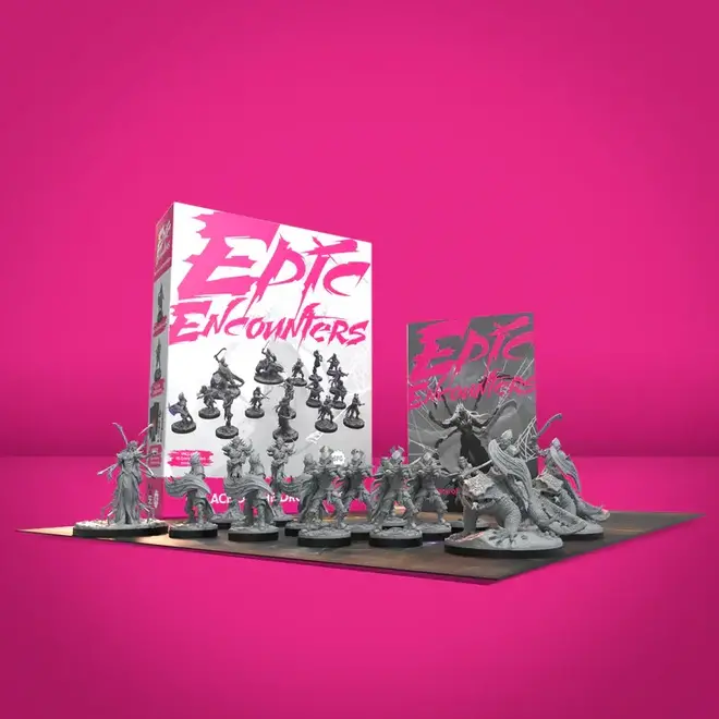 Epic Encounters RPG Miniatures - Palace of the Drow Queen