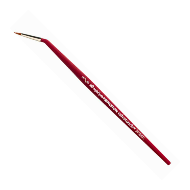 Princeton Velvetouch Mixed Media Brush - Mini Tight Spot 3/0