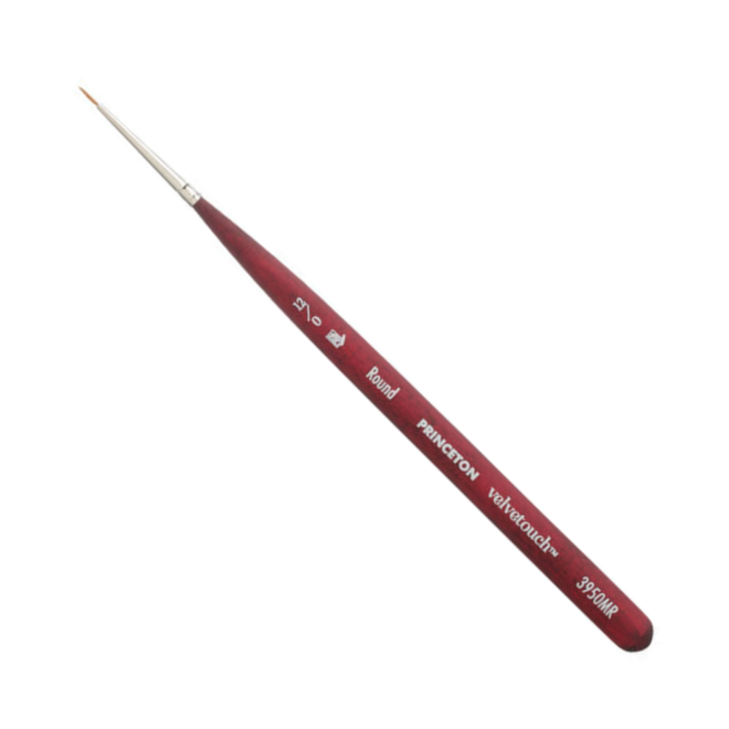 Princeton Velvetouch Mixed Media Brush - Mini Round 0