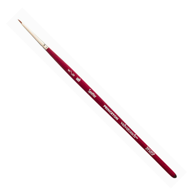 Princeton Velvetouch Mixed Media Brush - Spotter 5/0