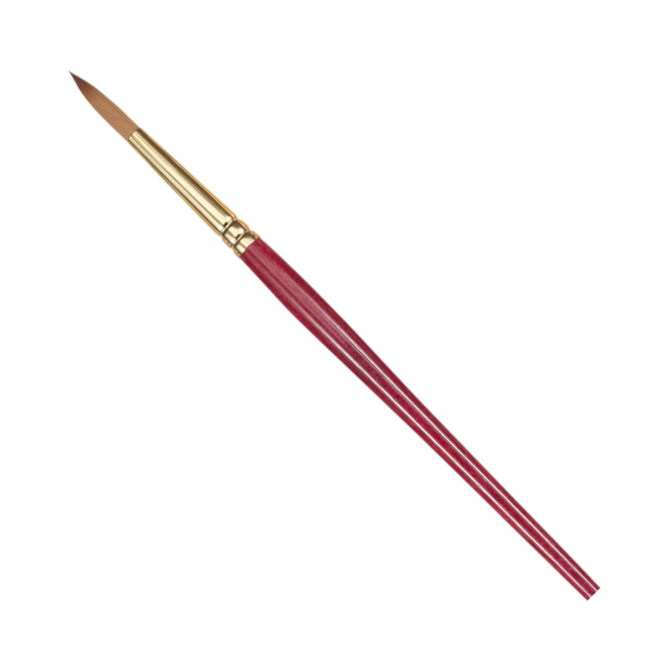 Princeton Heritage Synthetic Sable Watercolor & Acrylic Brushes, Round 2/0