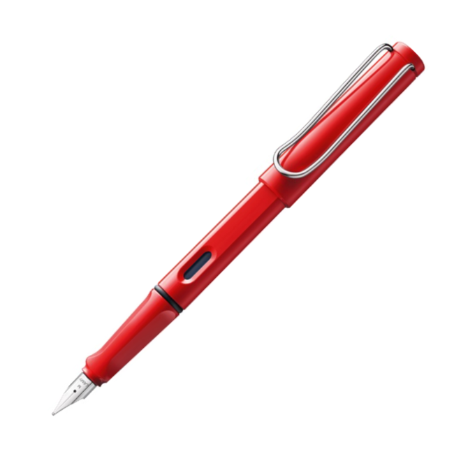 Lamy Safari Pen Fine Red