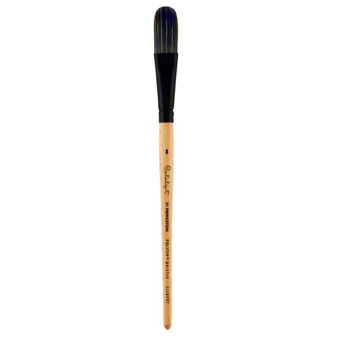 Princeton Catalyst Polytip Bristle Brush Filbert 4