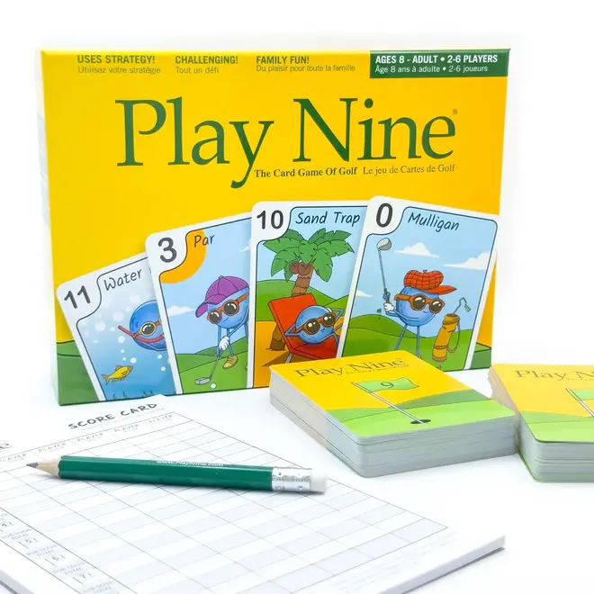 #6 BESTSELLER - Play Nine: The Card Game Of Golf