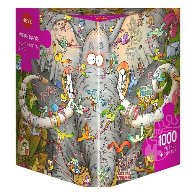 1000 Pcs, Elephant's Life, Degano