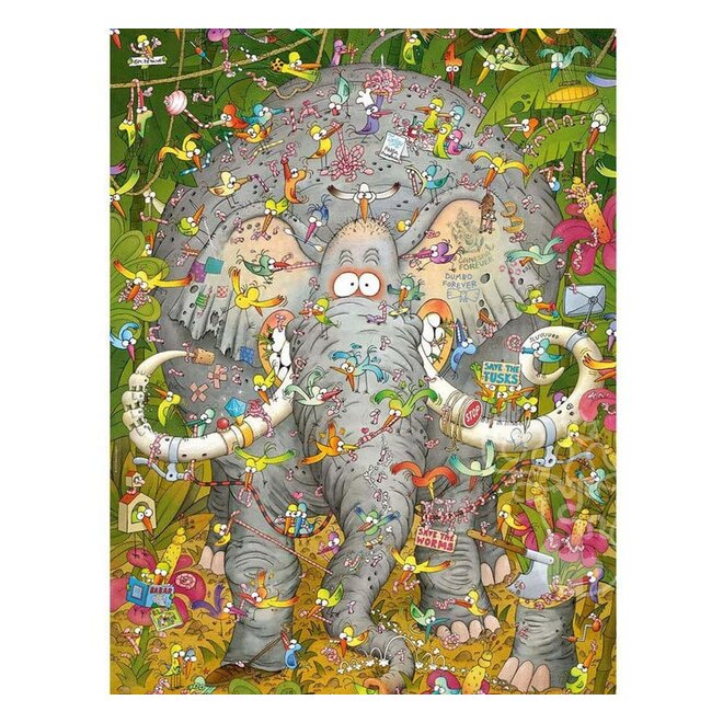 1000 Pcs, Elephant's Life, Degano