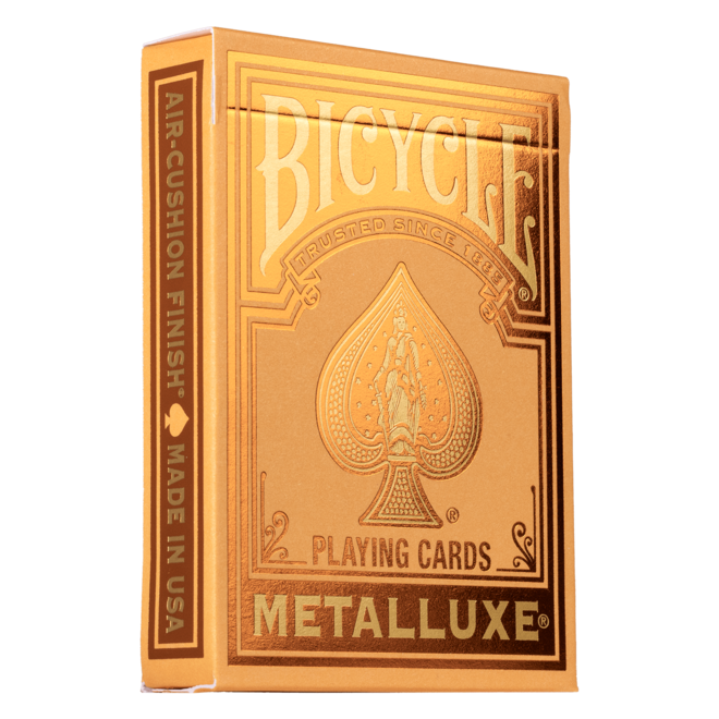 Bicycle Playing Cards - Metalluxe Orange