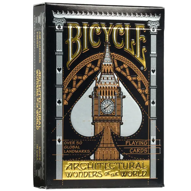 Bicycle Playing Cards - Architectural Wonders Of The World