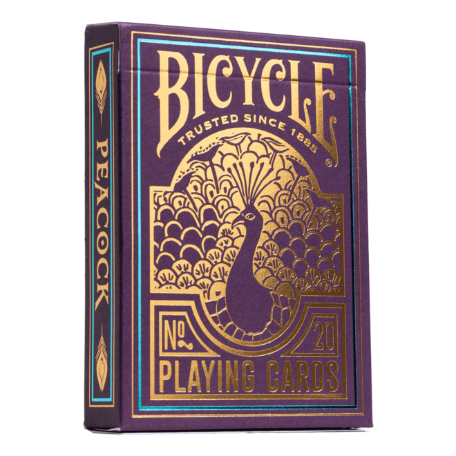 Bicycle Playing Cards - Purple Peacock