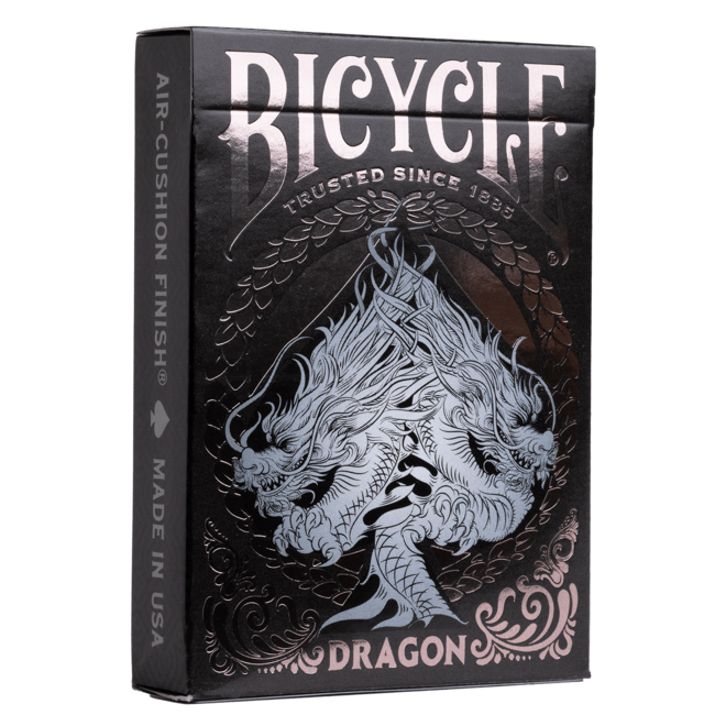 Bicycle Playing Cards - Black Dragon