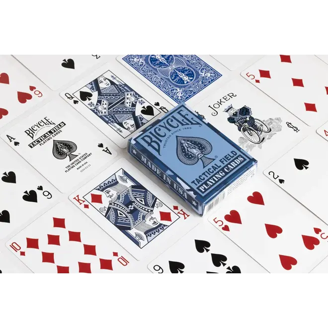 Bicycle Playing Cards - Tactical Field: Navy Blue