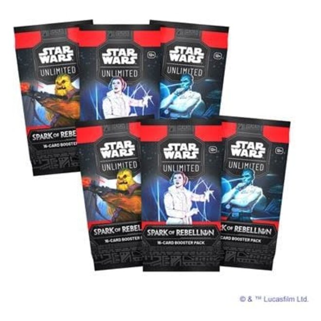 Star Wars: Unlimited - Spark Of Rebellion Booster Pack