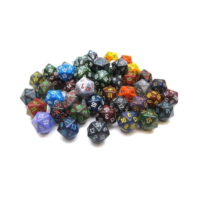 Halcon Assorted Chessex D20 - Individual Dice