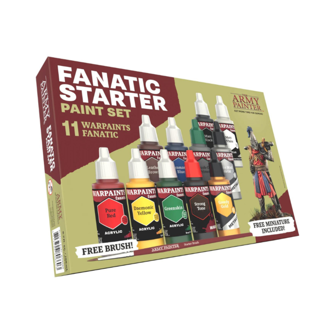 The Army Painter: Warpaints Fanatic - 11pc Starter Set