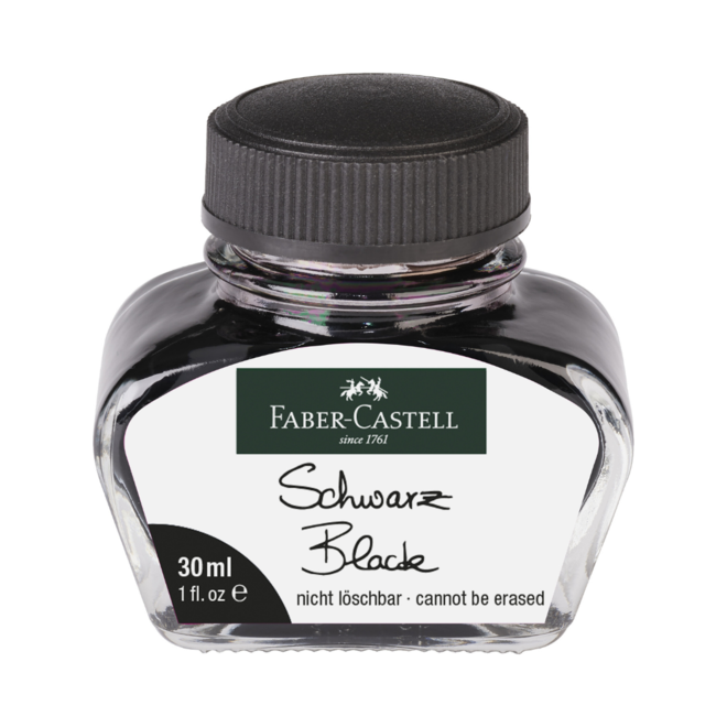 Faber-Castell Ink 30 ml Black