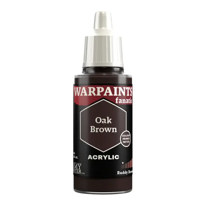 The Army Painter: Warpaints Fanatic: 18Ml Oak Brown