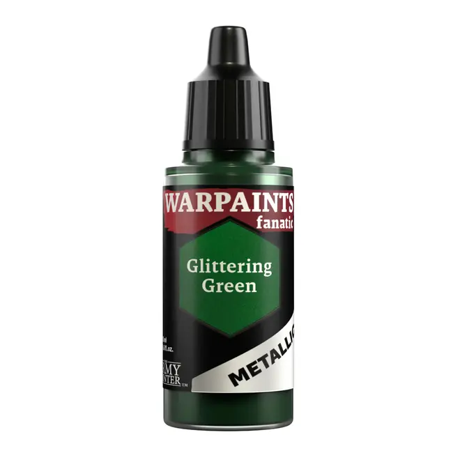 The Army Painter: Warpaints Fanatic: 18Ml Metallic: Glittering Green
