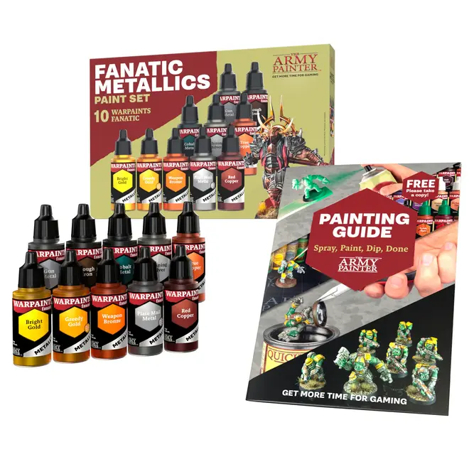 The Army Painter: The Army Painter: Warpaints Fanatic: Metallics Paint Set