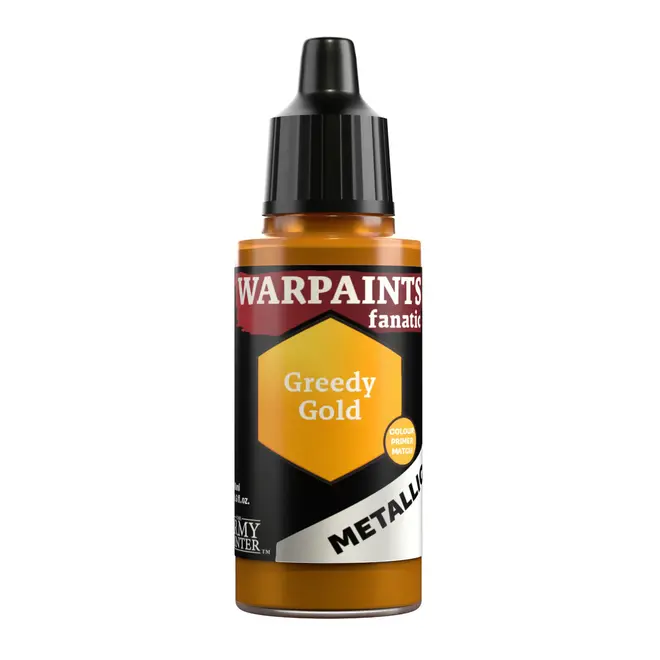 The Army Painter: Warpaints Fanatic: 18Ml Metallic: Greedy Gold