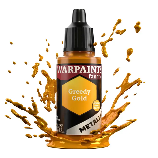 The Army Painter: Warpaints Fanatic: 18Ml Metallic: Greedy Gold