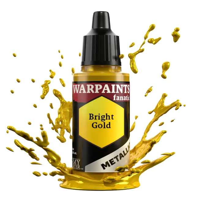 The Army Painter: Warpaints Fanatic: 18Ml Metallic: Bright Gold