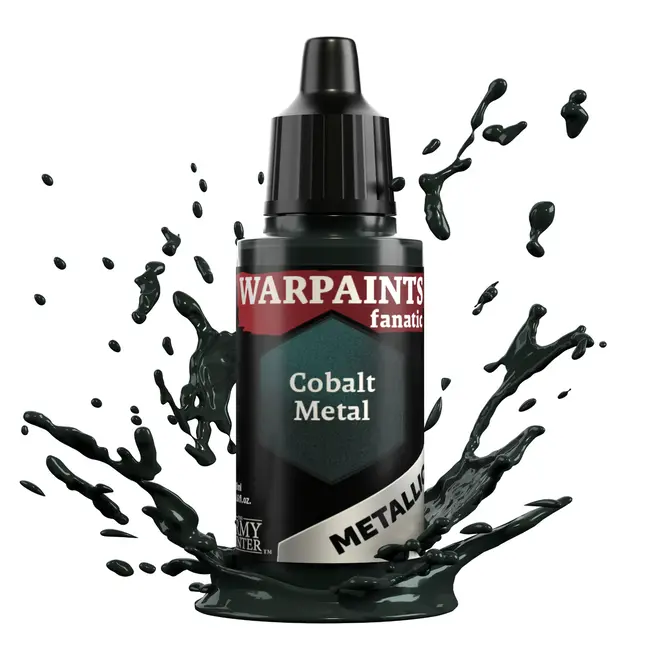 The Army Painter: Warpaints Fanatic: 18Ml Metallic: Cobalt Metal