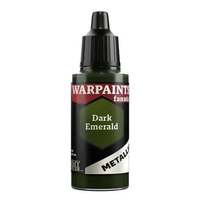 The Army Painter: Warpaints Fanatic: 18Ml Metallic: Dark Emerald