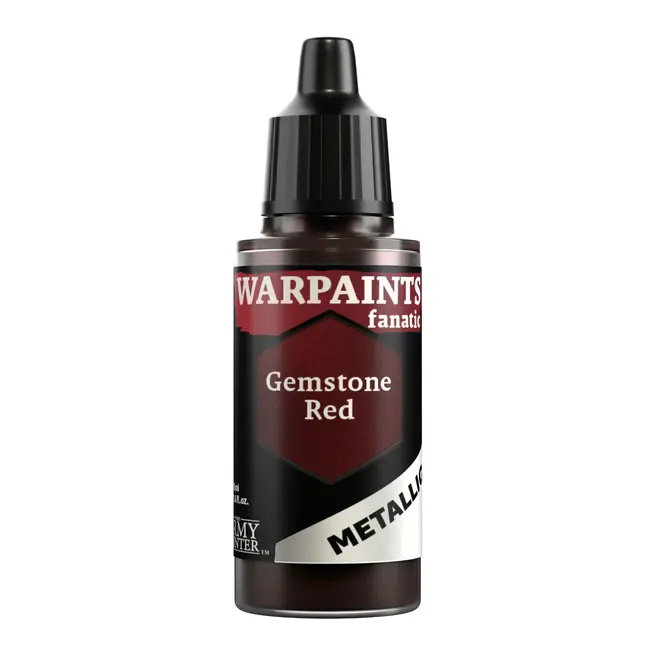 The Army Painter: Warpaints Fanatic: 18Ml Metallic: Gemstone Red