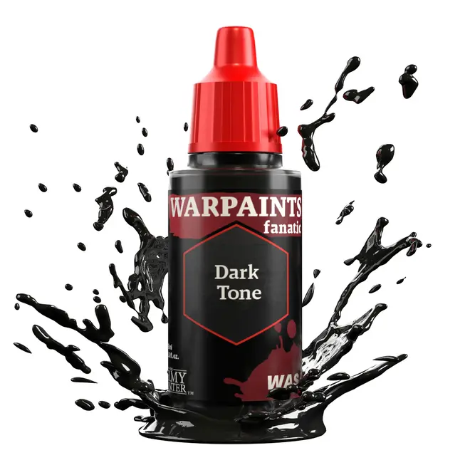 The Army Painter: Warpaints Fanatic: 18Ml Wash: Dark Tone