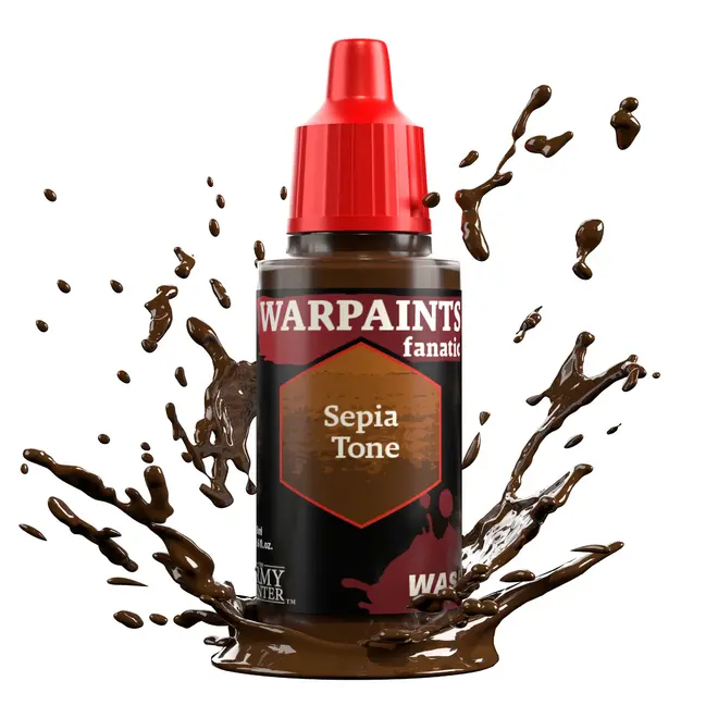 The Army Painter: Warpaints Fanatic: 18Ml Wash: Sepia Tone