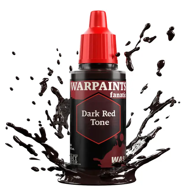 The Army Painter: Warpaints Fanatic: 18Ml Wash: Dark Red Tone