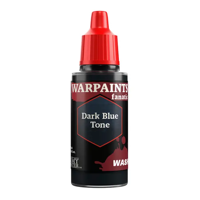 The Army Painter: Warpaints Fanatic: 18Ml Wash: Dark Blue Tone