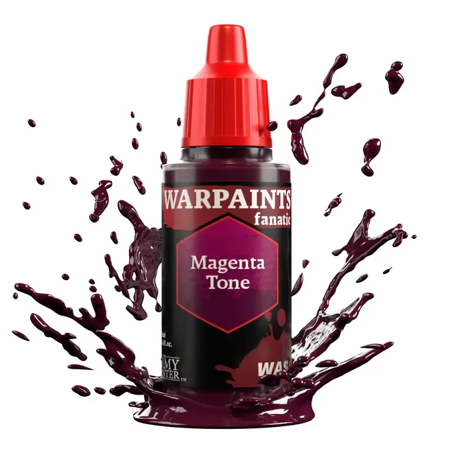 The Army Painter: Warpaints Fanatic: 18Ml Wash: Magenta Tone