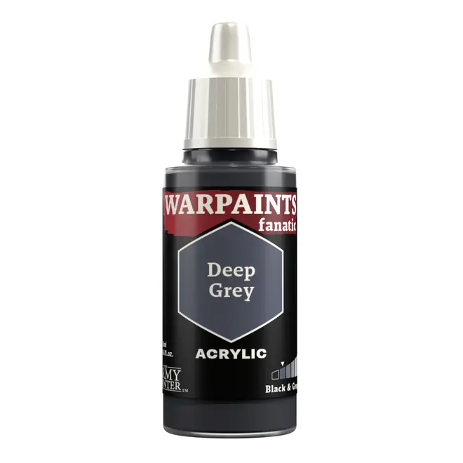 The Army Painter: Warpaints Fanatic: 18Ml Deep Grey