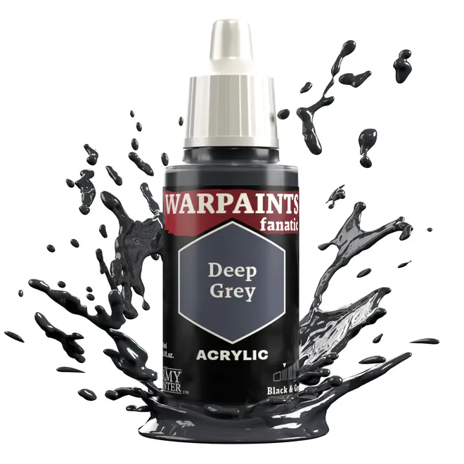The Army Painter: Warpaints Fanatic: 18Ml Deep Grey